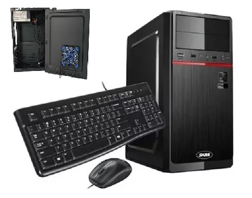 GABINETE ATX 126 C/ TECLADO Y MOUSE - GABINETE04467